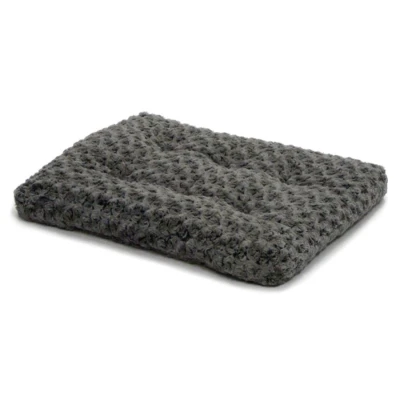 Afbeelding van Comfort Ombre Swirl Fur Pet Bed Grijs 98x66x7 cm