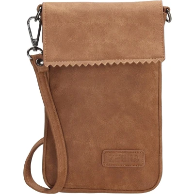 Afbeelding van Zebra Trends Lisa Telefoontasje Camel