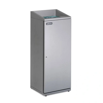 Afbeelding van Janibell T330 Afvalbak 75,7 ltr metallic zilver