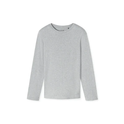 Afbeelding van Schiesser Pyjamashirt, Heren, Maat: 48, Grau