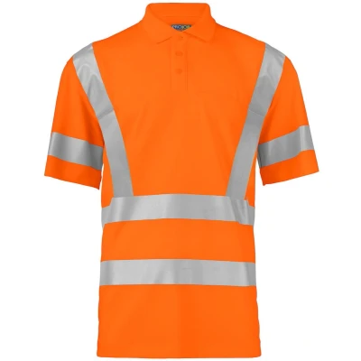 Afbeelding van ProJob 6040 SIGNALISATIE POLO EN ISO 20471 KLASSE 3 646040 Oranje 4XL