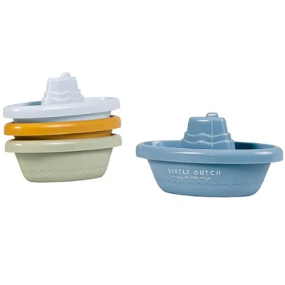Afbeelding van Little Dutch Bad Bootjes Blauw