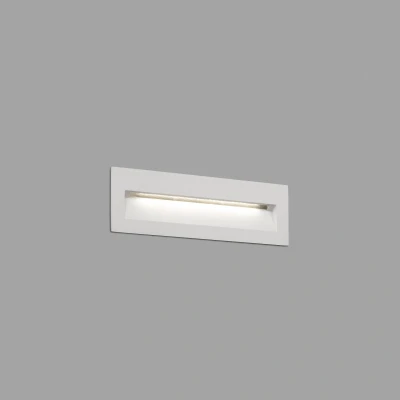 Afbeelding van Faro Lighting Nat Outdoor Led Inbouw Wandlamp Wit IP65