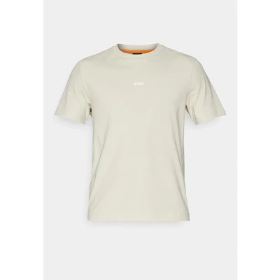 Afbeelding van BOSS Tchup Tshirt basic, Heren, Maat: XL, Light beige