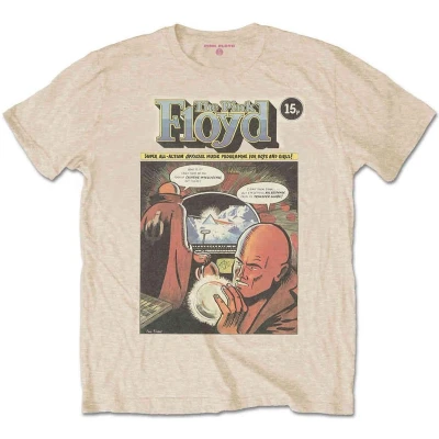 Afbeelding van Pink Floyd Comic Heren T shirt XXL Creme