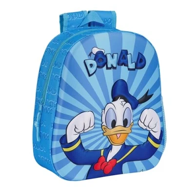 Afbeelding van Disney Donald Duck Rugzak, 3D Power 33 x 27 10 cm Polyester
