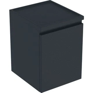 Afbeelding van Geberit renova plan zijkast 1 lade 40x44 5x55cm lava gelakt mat grijs 501913jk1 501 913 jk
