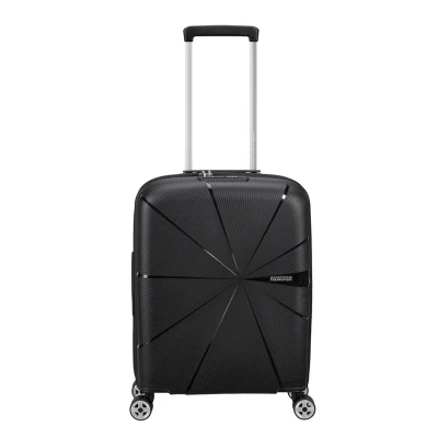 Afbeelding van American Tourister Starvibe Spinner 55 EXP black Harde Koffer
