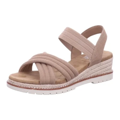 Afbeelding van Skechers Vrouwen Bob&#039;s Desert KISS SERENDIPITOUS, Tan Textiel, 37 EU