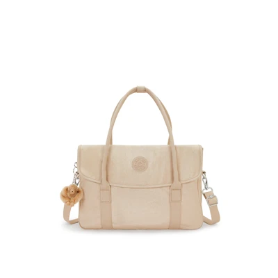 Afbeelding van KIPLING Laptoptas &#039;Superworker&#039; beige