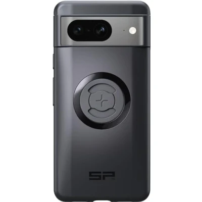 Afbeelding van Google Pixel 8 Hoesje Kunststof SP Connect Backcover/Hardcase Zwart Telefoonhoesje