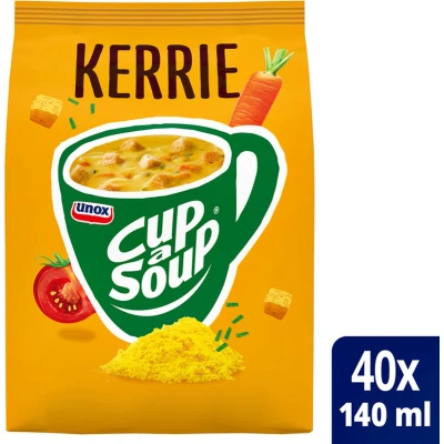 Afbeelding van Cup a Soup Unox machinezak kerrie 140ml
