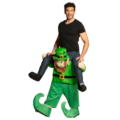 Afbeelding van Boland Kostuum Funny St Patrick (one size) Volwassenen Leprechaun St. Patrick&#039;s Day