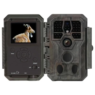Afbeelding van GardePro A5 wildcamera 48MP 1296P H.264 video, met bewegingsmelder, nachtzicht tot 30 m, No Glow infrarood wilddierencamera, outdoor, waterdicht, dierencamera