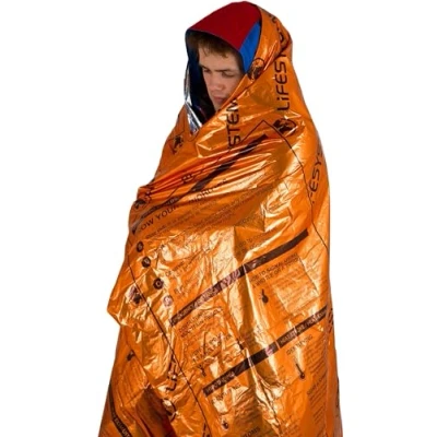 Afbeelding van Lifesystems Unisex Heatshield Thermische Deken Single Survival Product, Oranje, One Size UK