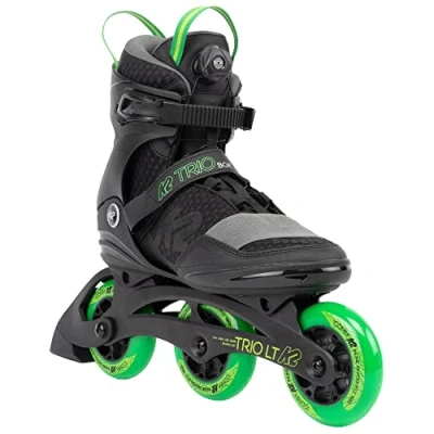 Afbeelding van K2 skates Unisex inline Trio LT 100, Black Green, 30G0301.1.1.120