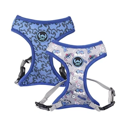 Afbeelding van Hondentuigje Stitch XS/S Donkerblauw