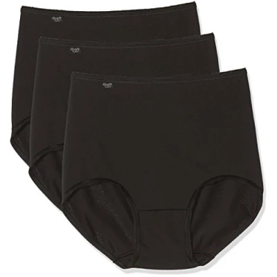 Afbeelding van Sloggi Dames 24/7 Microvezel H Maxi C3P Slips, Zwart, 76