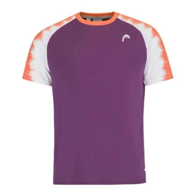 Afbeelding van Head Racket Topspin T shirt Met Korte Mouwen Paars L Man