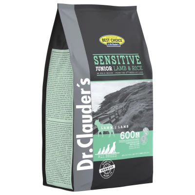Afbeelding van Dr.Clauder&#039;s Best Choice Junior All Breed Lam&amp;Rijst Hondenvoer 4 kg