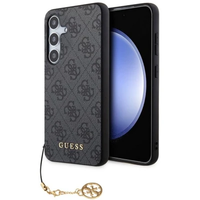 Afbeelding van Samsung Galaxy S24 Plus Hoesje Kunststof Guess Hardcase/Backcover Zwart Telefoonhoesje