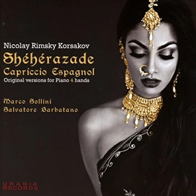 Afbeelding van Marco Sollini &amp; Salvatore Barbatano Rismky Korsakov: Shéhérazade And Capriccio Espagno (CD)
