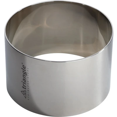 Afbeelding van Triangle Serveerring Rond 8 cm RVS Vaatwasserbestendig