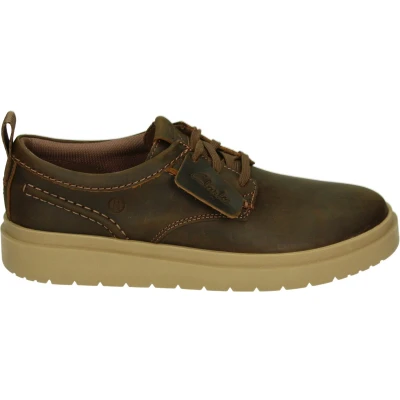 Afbeelding van Clarks POLDEN LACE Vrije tijdsschoenenHeren veterschoenHeren sneakersCasual Kleur: Cognac Maat: 46