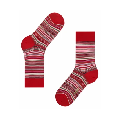 Afbeelding van Falke Microblock Business &amp; Casual Kniekousen, Heren, Maat: 43/44, Red (8229)