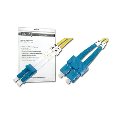 Afbeelding van LWL OS2 Singlemode glasvezel Patchkabel LC / SC 2 M Netwerkkabel Computerkabel Kabel