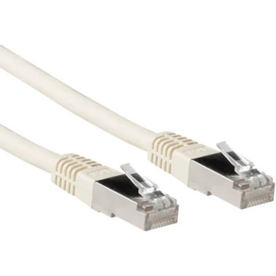 Afbeelding van ACT IB3615 LSZH SFTP CAT6A Patchkabel Ivoor 15 meter
