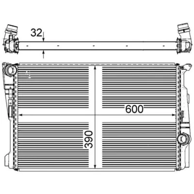 Afbeelding van Mahle Original Radiateur CR 876 000P