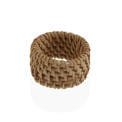 Afbeelding van Servethouder Versa Bruin Rotan 5 x 3 cm