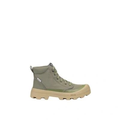Afbeelding van Aigle Tenere HIKE Enkellaarsjes met plateauzool, Dames, Maat: 39, Kaki Polyester