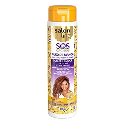 Afbeelding van Salon Line : SoS Curls Mango Conditioner (Crèmespoeling voor Krullend Haar)
