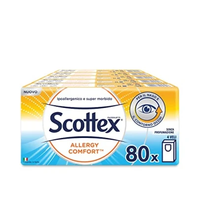 Afbeelding van Scottex Pocket Allergy, 80 verpakkingen zakdoeken (8 x 10)