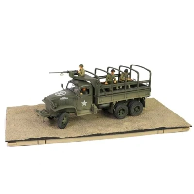 Afbeelding van Forces of Valor 1:32 US GMC CCKW 353B Infanterie Div. Staande model, modelbouw, Diorama militaire Die Cast model