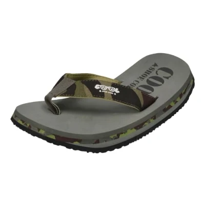 Afbeelding van COOL shoe corp. Originele teenslippers voor heren, Het leger., 43.5 EU Large