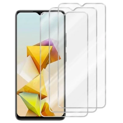 Afbeelding van Cadorabo 3x Screenprotector geschikt voor ZTE Blade A73 5G Beschermende Pantser Film in KRISTALHELDER Getemperd (Tempered) Display beschermend glas 9H hardheid met 3D Touch