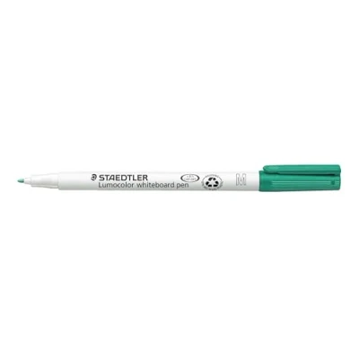 Afbeelding van Staedtler 301 5 Lumocolor whiteboardstift M punt circa 1,0 mm, 10 stuks in kartonnen etui, groen