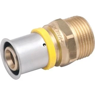 Afbeelding van VSH MultiPress perskoppeling recht 25 x 1 (gas) pers buitendraad