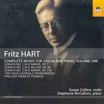 Afbeelding van Stephanie McCallum &amp; Susan Collins Complete Music For Violin And Piano, Vol. One (CD)