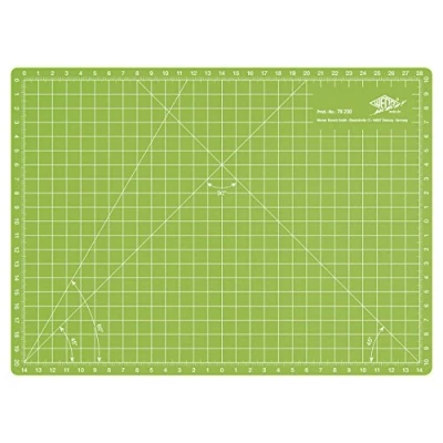 Afbeelding van Wedo 79230 snijmat Comfortline A4, CM 30, aan beide zijden bedrukt, zelfsluitend oppervlak, 30 x 22 0,3 cm, appelgroen