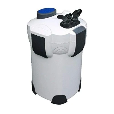 Afbeelding van AquaOne Aquarium buitenfilter HW 304A 2000 l/h, hoogwaardig filter voor aquaria tot 1000 liter, pomp met filtermedia zoet water en zeewaterbekken
