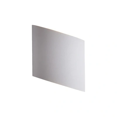 Afbeelding van Inspired Lighting Sochi Flush Wandlamp, 6W LED, 3000K, 660lm, IP54, Zand Wit