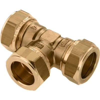 Afbeelding van Bonfix T koppeling 54 mm knel