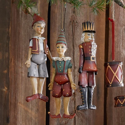 Afbeelding van LOBERON Figuur set van 3 Udine bont