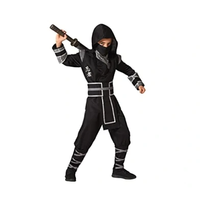 Afbeelding van Kostuums voor Kinderen Ninja Maat 3 4 Jaar