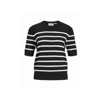 Afbeelding van JJXX Jxlayla Tshirt print, Dames, Maat: XS, Black