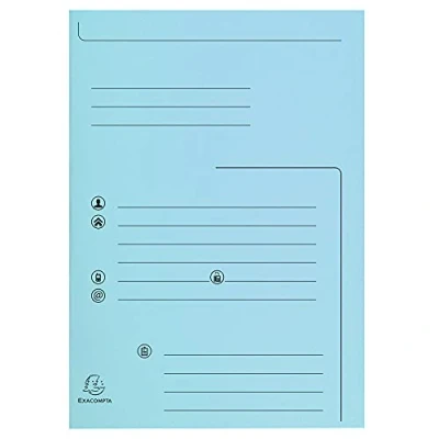 Afbeelding van Map met 2 kleppen, Super 250 contact 24x32 cm